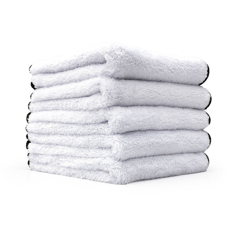 White plush Mikrofiber - 500 GSM