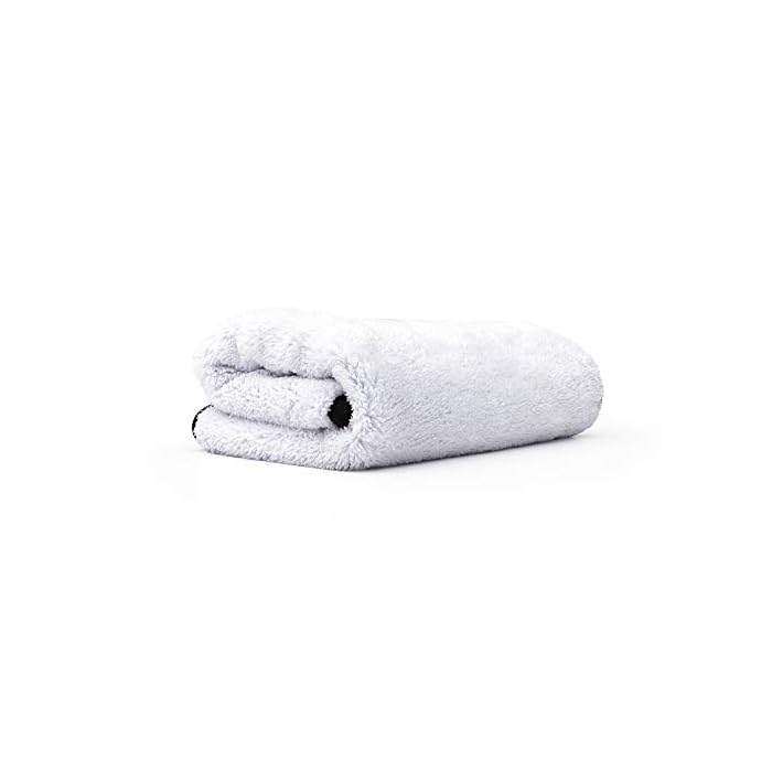 White plush Mikrofiber - 500 GSM