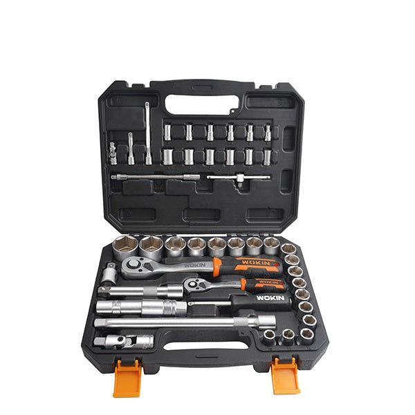 Pipenøkkelsett 45 deler - Garasjekos.no