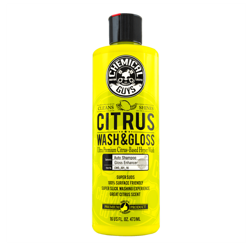 Chemical Guys Citrus Wash & Gloss 473ml - Garasjekos.no