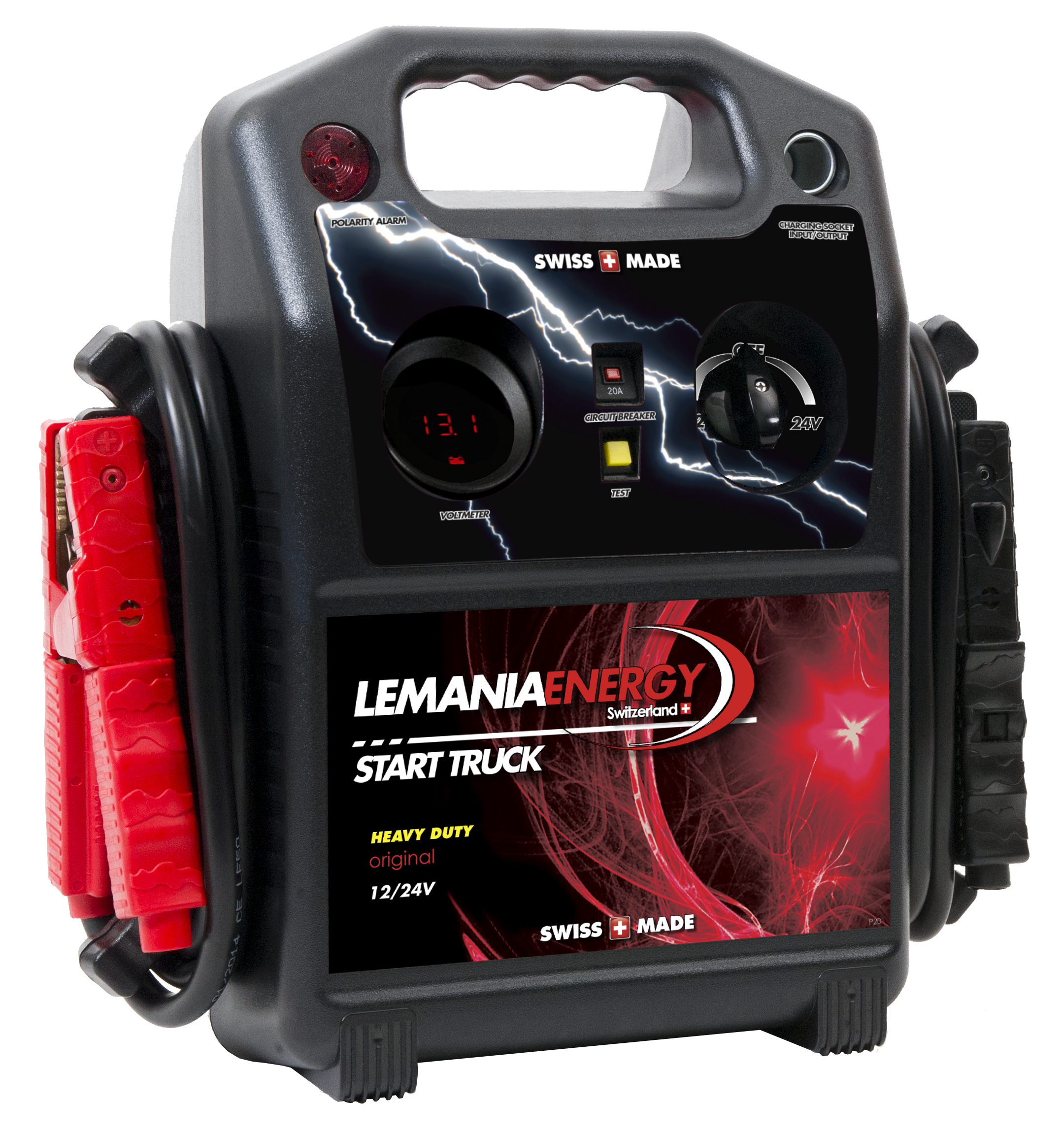 LEMANIA Startbooster Proff 12/24V 6200A (P20-ST-25-D)