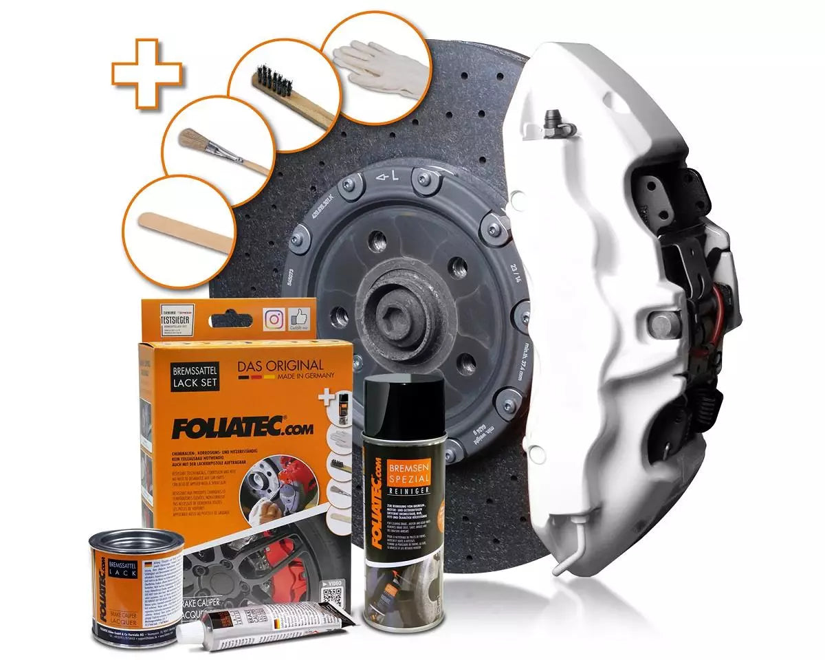 Foliatec Brake Caliper Lacquer Set - Pure White