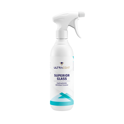 Ultracoat Superior Glass – Hydrofobic Window Cleaner - Garasjekos.no