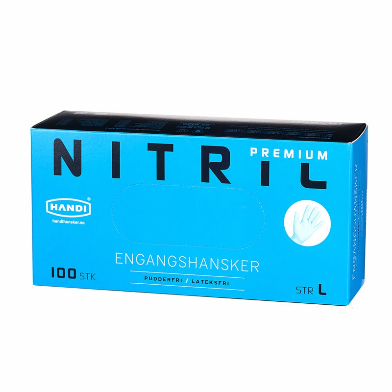 Nitril Premium Blå (9-10-11) - Garasjekos.no