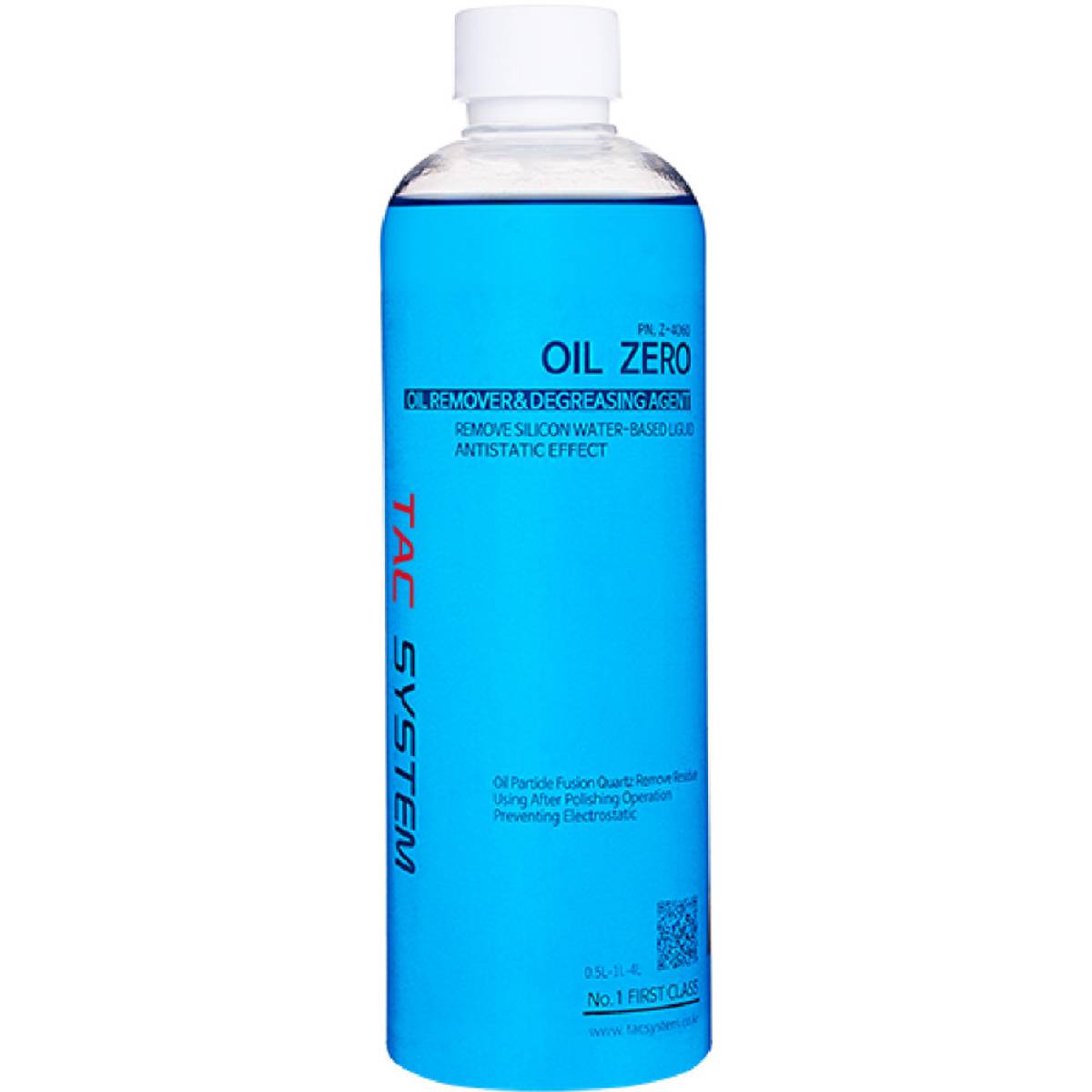 Tacsystem Oil Zero 500ml wipedown - Garasjekos.no