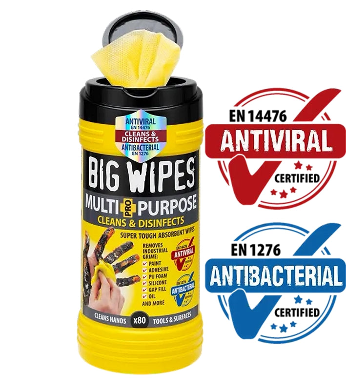 Big wipes sort - Multi purpose - 80 stk - Garasjekos.no