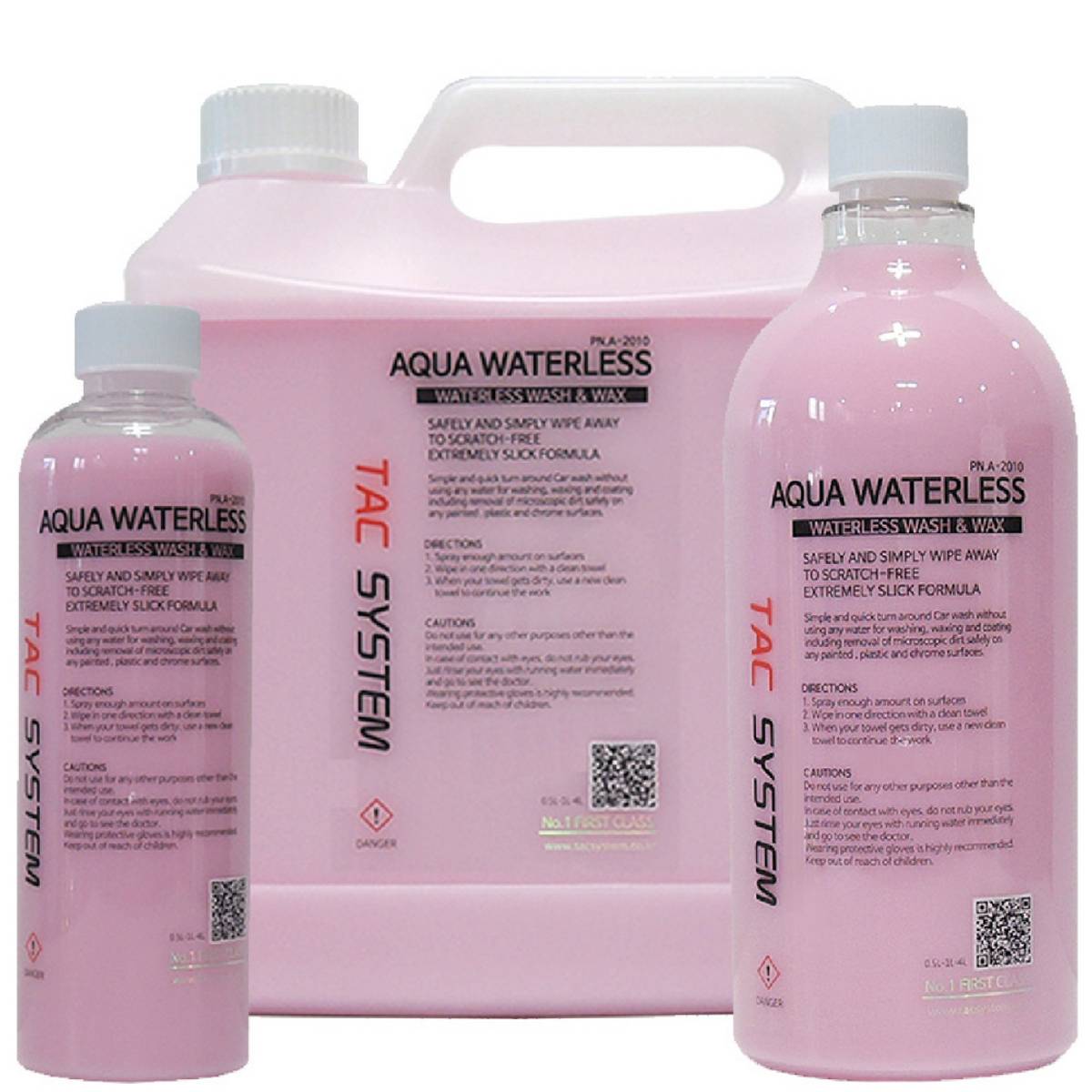 Tacsystem Aqua Waterless 500ml quick detailer - Garasjekos.no