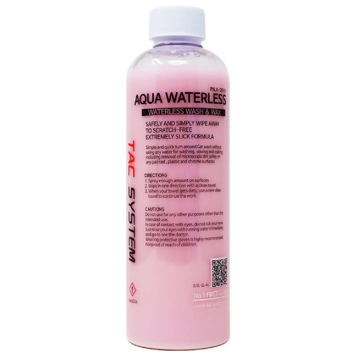 Tacsystem Aqua Waterless 500ml quick detailer - Garasjekos.no