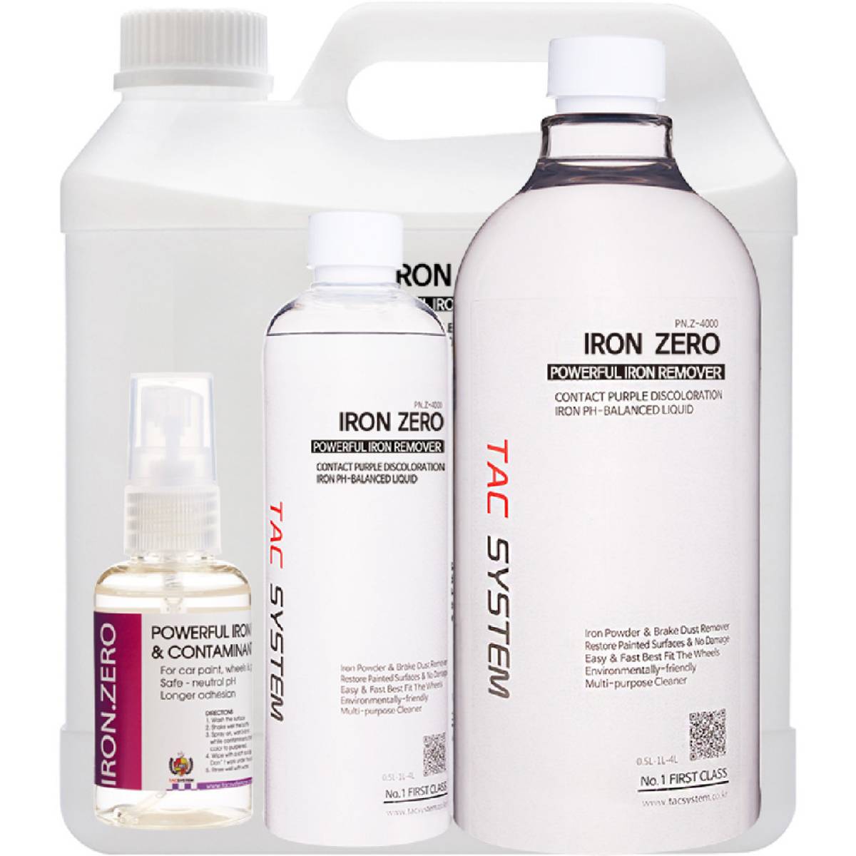 Tacsystem Iron Zero 1000ml metallpartikkelfjerner - Garasjekos.no