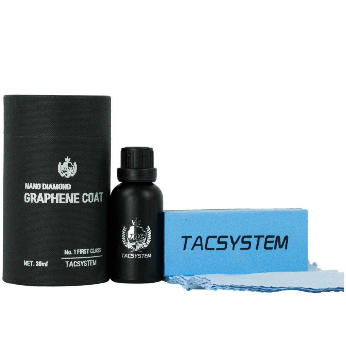 Tacsystem Nano Diamond Graphene Coat 30ml kit - Garasjekos.no