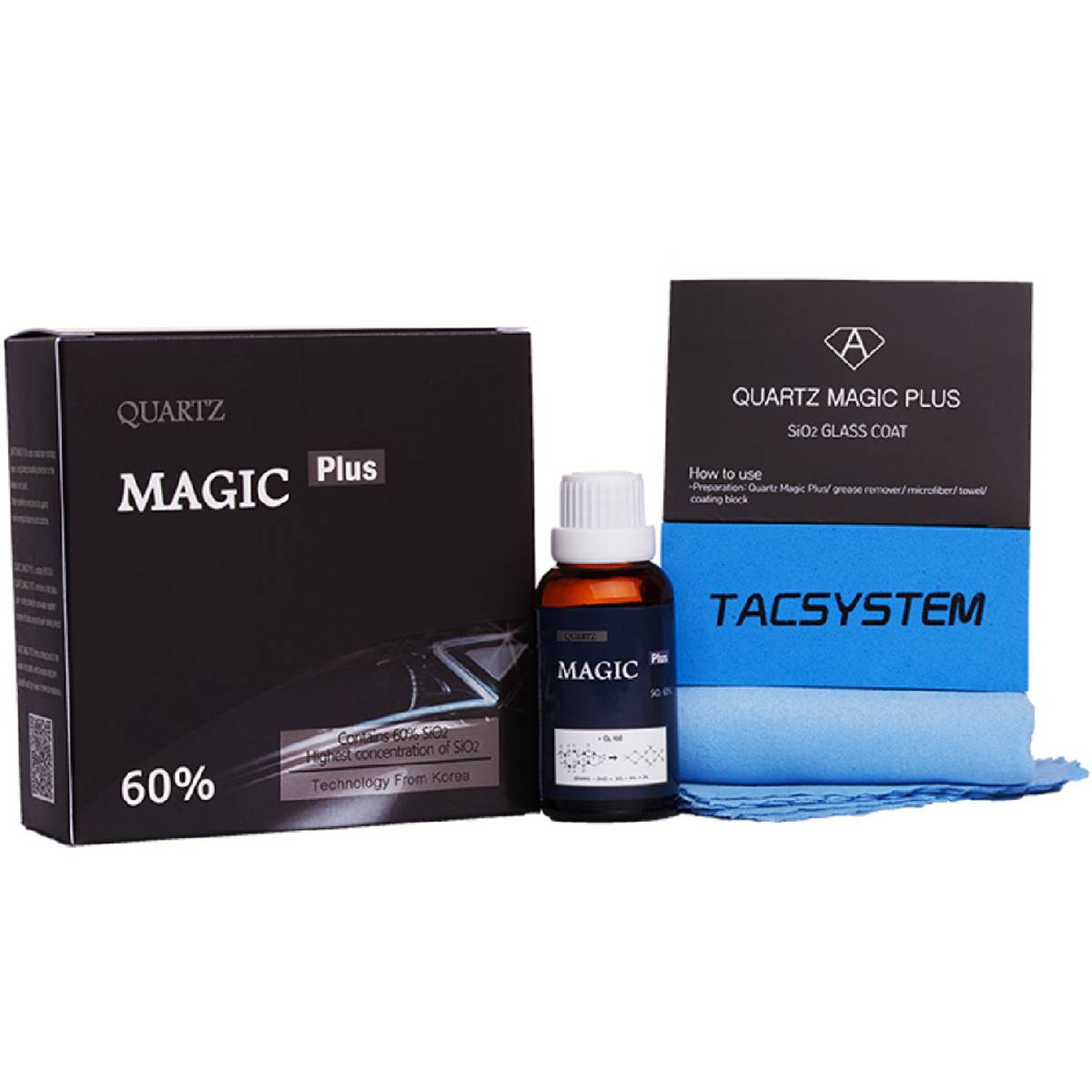 Tacsystem Quartz Magic Plus Coating 30ml kit - Garasjekos.no