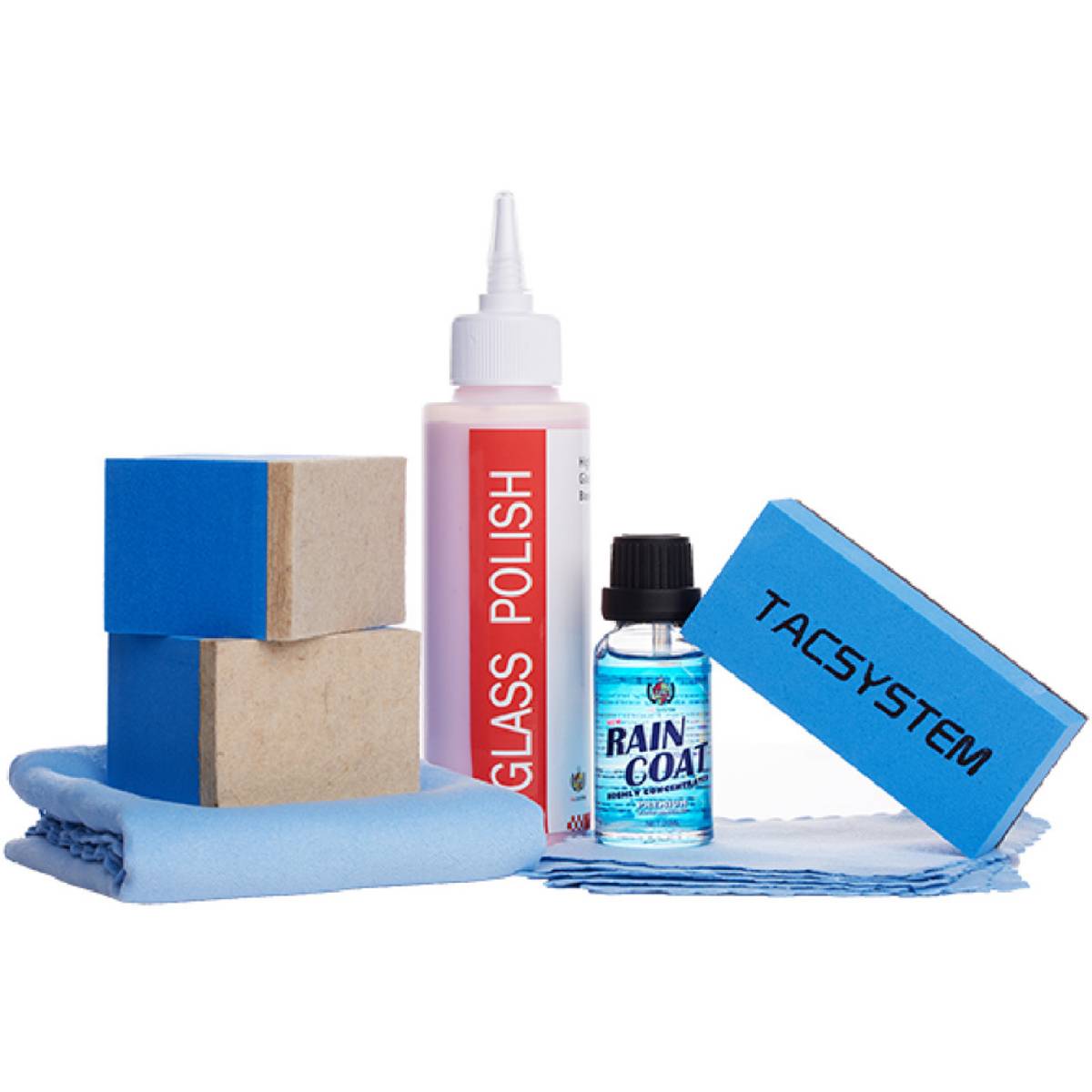 Tacsystem Rain Coat kit 20ml + Glass Polish - Garasjekos.no