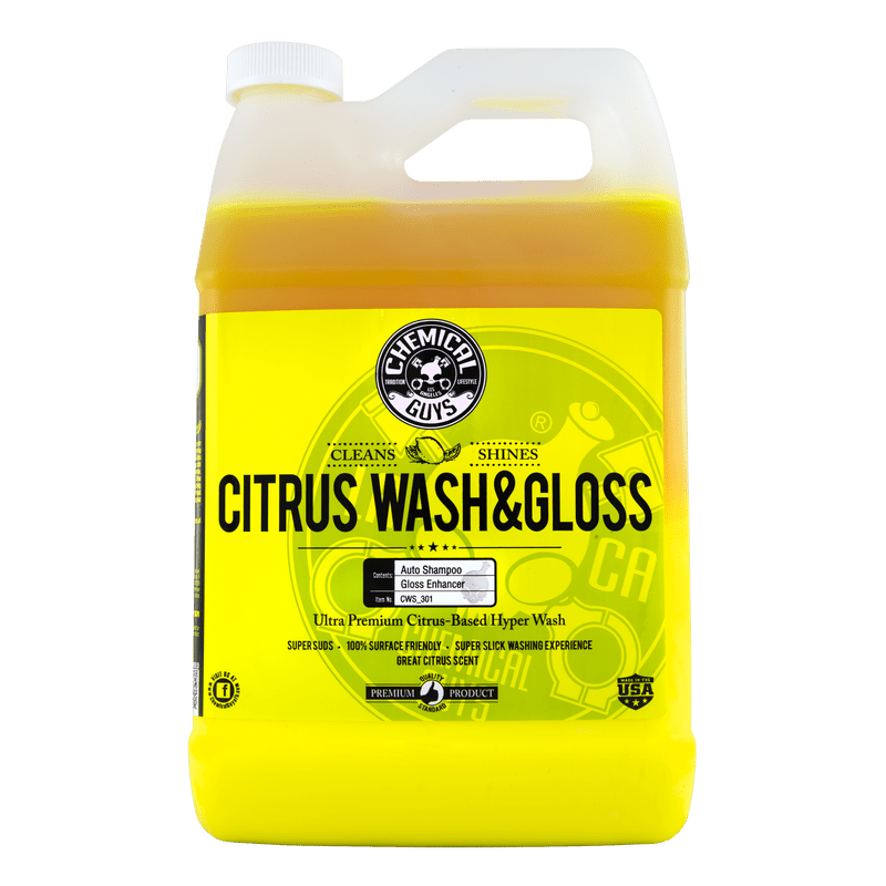 Chemical Guys Citrus Wash & Gloss 3.7L - Garasjekos.no