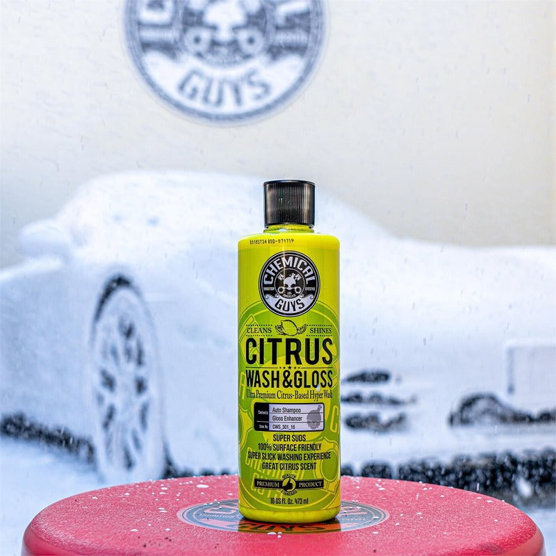 Chemical Guys Citrus Wash & Gloss 473ml - Garasjekos.no