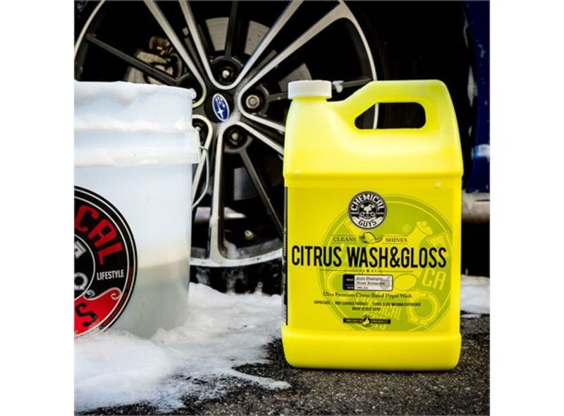 Chemical Guys Citrus Wash & Gloss 3.7L - Garasjekos.no